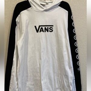 Vans men’s medium long sleeve with hood